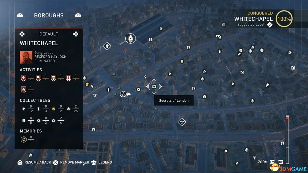刺客信条：枭雄 全秘密位置 全伦敦的秘密收集攻略,刺客信条：枭雄 全秘密位置 全伦敦的秘密收集攻略,枭雄全伦敦秘密位置,第2张
