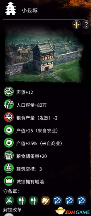 《全面战争：三国》全建筑一览 全建筑功能详解图鉴,《全面战争：三国》全建筑一览 全建筑功能详解图鉴,《全面战争：三国》全建筑图鉴,第8张