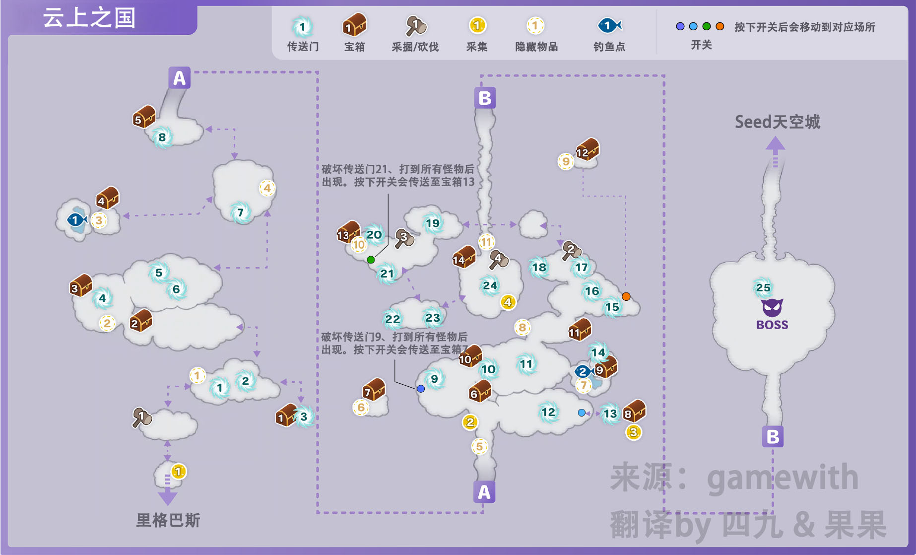 符文工厂5云上之国区域的道具在哪里,符文工厂5云上之国区域的道具在哪里,云上之国区域全道具位置,1,相关,生,第2张